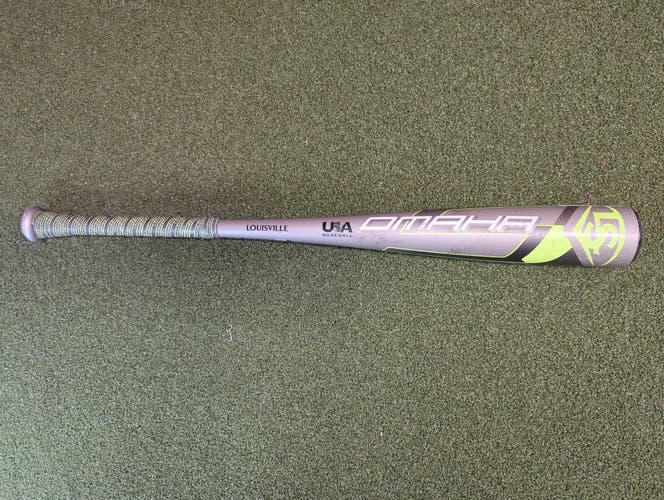 Louisville Slugger Omaha Alloy USABat Certified Bat (-10) 18 oz 28" (Used)(1562)
