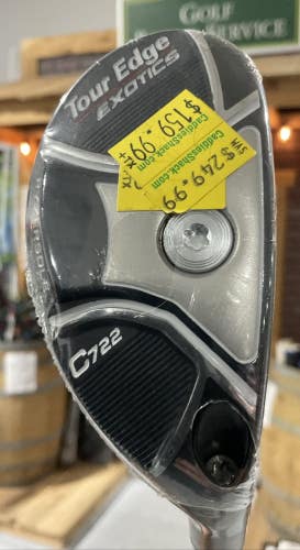 Tour Edge EXOTICS C722 19 #3 Hybrid FUJIKURA VENTUS 8 Stiff Flex Graphite RH