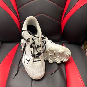 White Women's Size M 9.0 (W 10.0) Nike Hyperdiamond 4 Pro Low Top  molded MCS