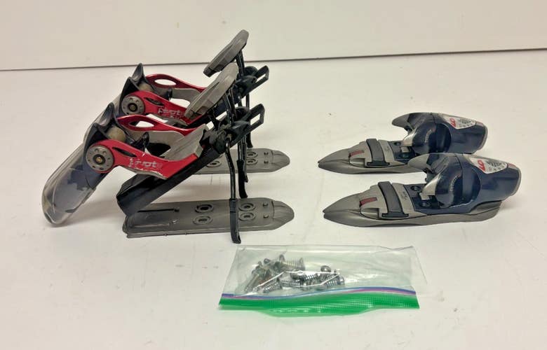 LOOK Pivot 10 Titanium DIN 3-10 Alpine Ski Bindings 75mm Brake Width EXCELLENT