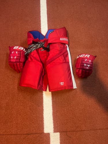 Bauer pro series gloves 14” warrior covert medium pants