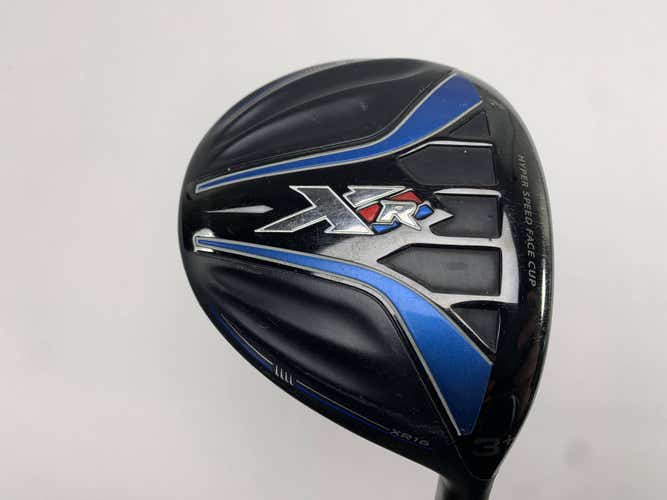 Callaway XR 16 3 Fairway Wood 14* Fujikura Speeder 565 Evolution Regular Mens RH