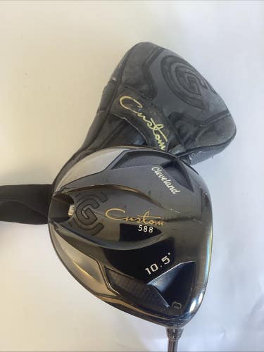 Cleveland Custom 588 Driver 10.5* With Matrix Ozik 6Q3 Regular Graphite Shaft