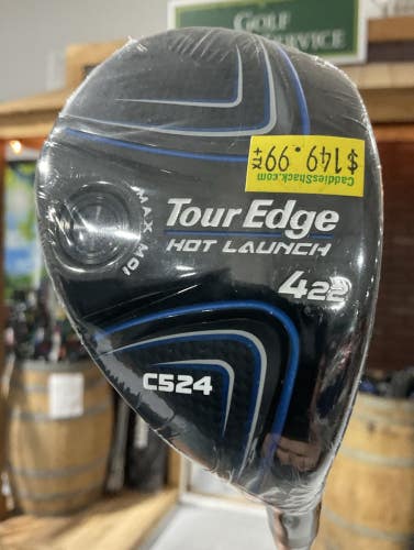 Tour Edge HOT LAUNCH C524 22 #4 Hybrid 39" ALDILA ASCENT 55 Regular Flex RH