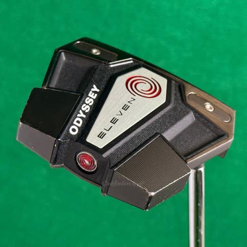 Odyssey ELEVEN S 35" Slant Mallet Putter Golf Club W/ Stroke Lab Red w/ HC