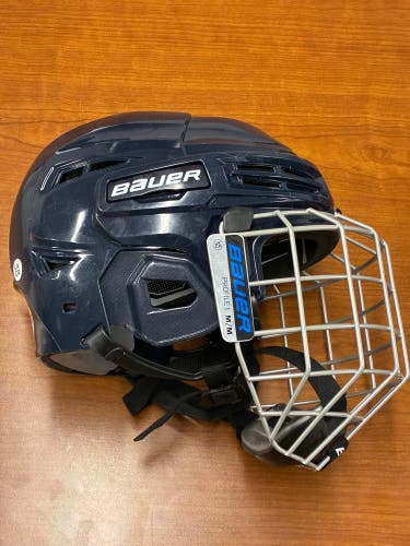 Blue Medium Bauer IMS 5.0 Helmet (Used)