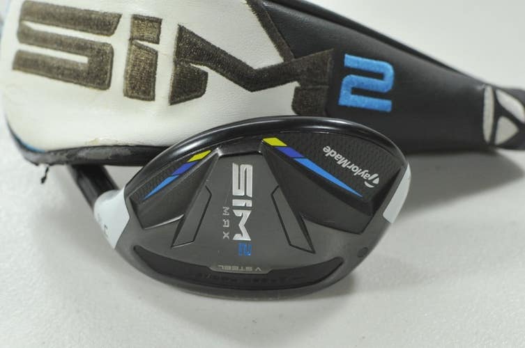 TaylorMade SIM2 Max Rescue 4-22* Hybrid Regular Flex RH Recoil Graphite # 210237