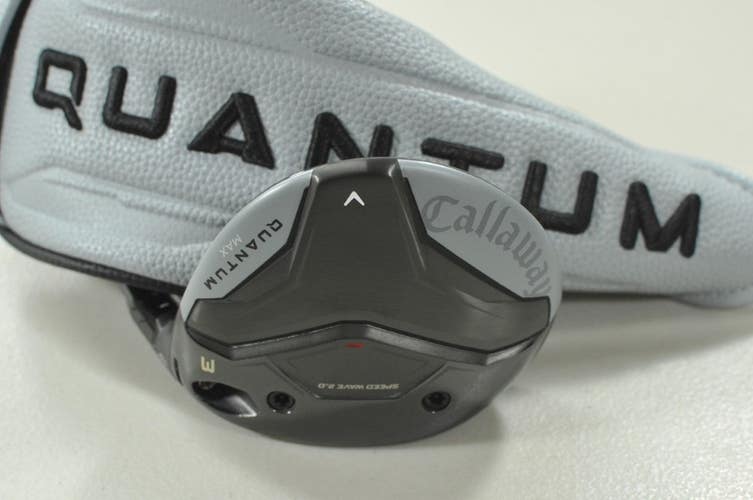 Callaway Quantum Max 3-15* Fairway Wood Stiff Flex Denali 6.0 Graphite # 210382