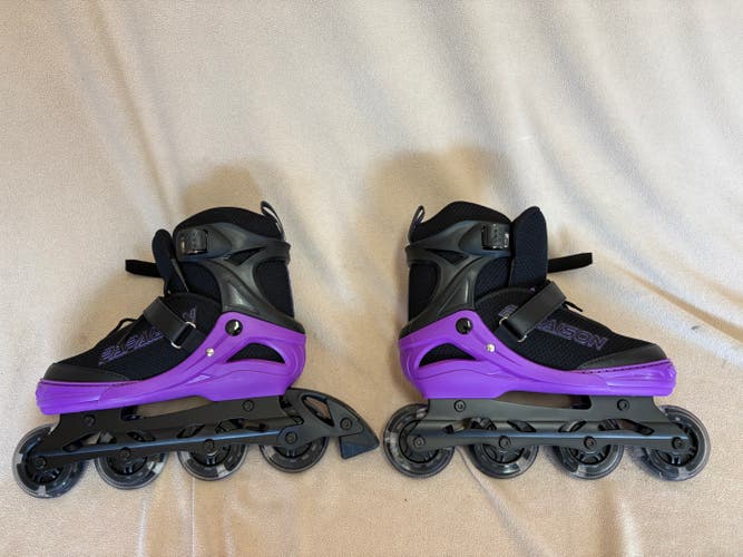 Papaison adjustable Inline Skates Size 7-10.5 (Used)