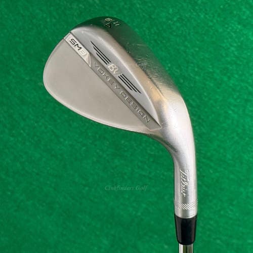 Titleist Vokey SM8 Chrome 54-10S 54 Sand Wedge Factory Stepped Steel Wedge Flex