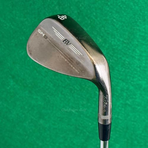 Titleist Vokey SM7 Brushed Steel 48-10F 48 Pitching Wedge Stepped Wedge Flex