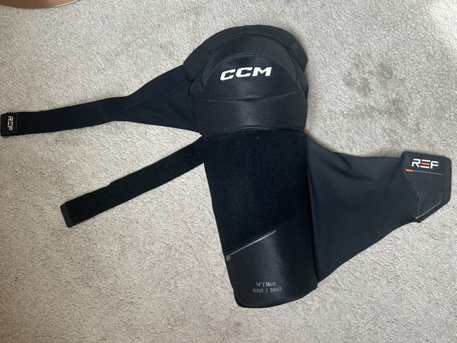 CCM Referee Shin Pads (Used) Senior 14"