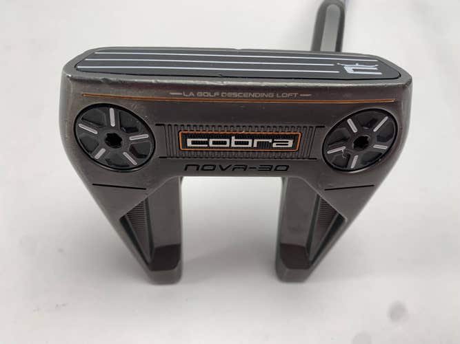 Cobra KING Vintage Nova 30 2024 Putter 35" Superstroke Pistol 1.0 Mens RH