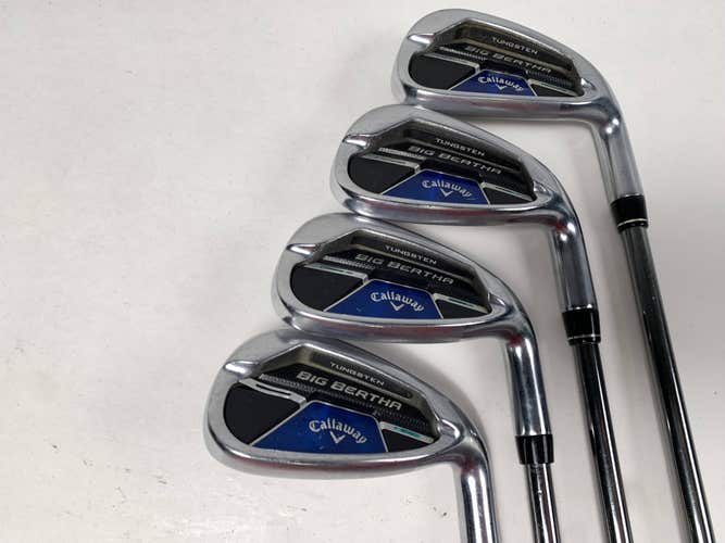 Callaway Big Bertha B21 Iron Set 7-PW RCH 65 65g Senior Graphite Mens RH