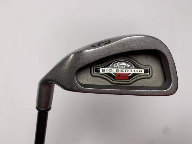 Callaway Big Bertha 1996 Single 5 Iron RCH 96 Senior Graphite Mens LH