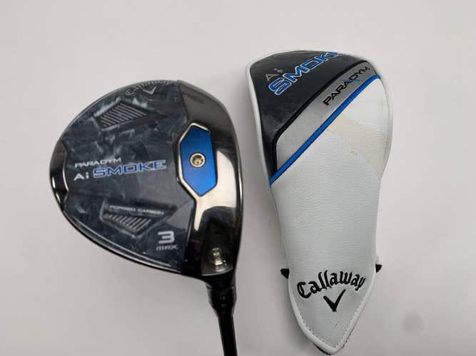 Callaway Paradym Ai Smoke Max 3 Fairway Wood 15* Cypher Fifty 5.5 Regular RH HC