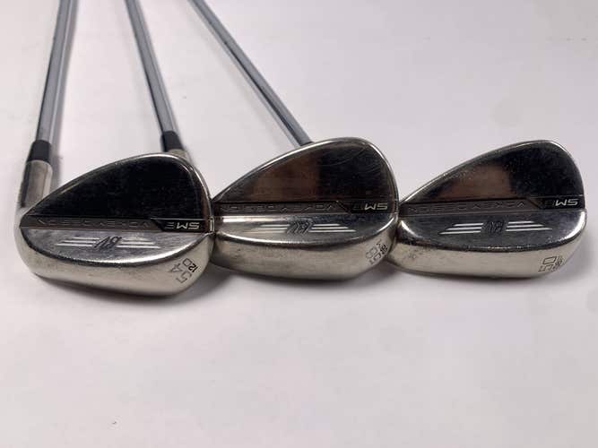 Titleist Vokey SM8 Brushed Steel Wedge Set 50* 8 | 54* 12 | 58* 8 Wedge RH