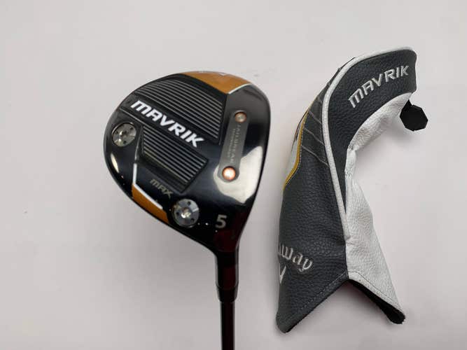 Callaway Mavrik Max 5 Fairway Wood 18* EvenFlow Riptide 5.5 60g Regular RH HC
