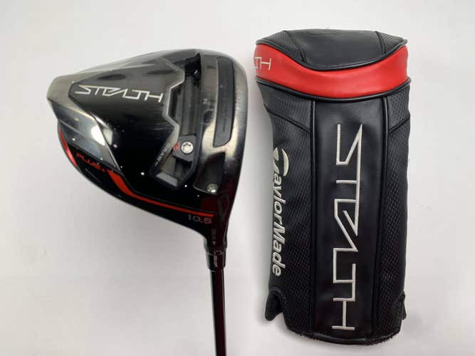 TaylorMade Stealth Plus Driver 10.5* HZRDUS RDX Smoke Red 6.0 60g Stiff RH HC