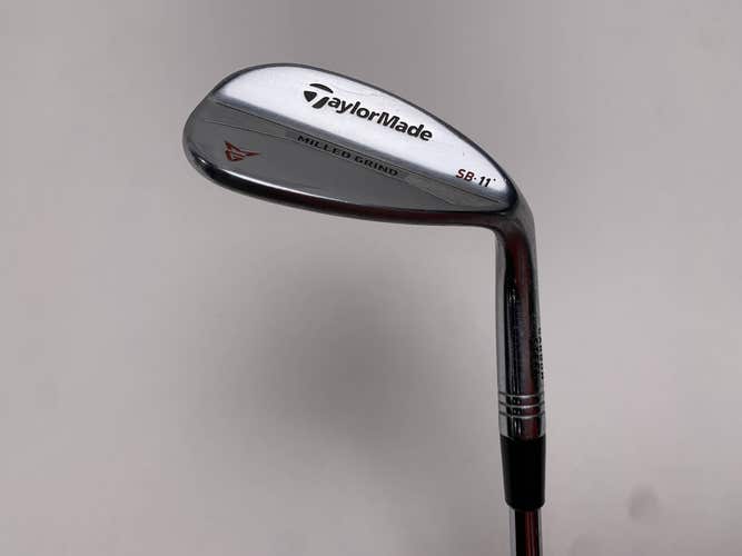 TaylorMade Milled Grind Satin Chrome Lob Wedge LW 58* 11 DG S300 Stiff RH