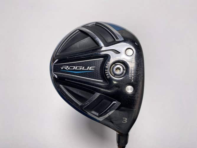 Callaway Rogue Sub Zero 3 Fairway Wood 15* Graphite Design Tour AD 65g Stiff RH