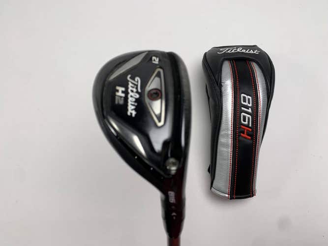 Titleist 816 H2 Hybrid 21* Mitsubishi Rayon Diamana Blue S+70 HY 70g Stiff RH HC