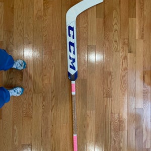 Intermediate CCM Axis 1.9 Regular Goalie Stick 24" Paddle Pro Stock (Used)