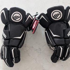 Maverik Charger Lacrosse Gloves 13" (New) and Under Armour Strategy 2 arm pads