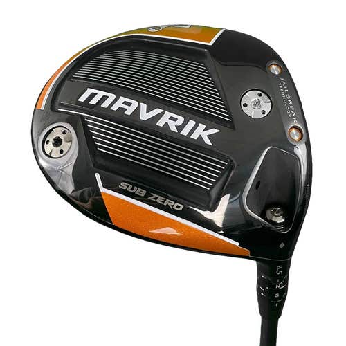 LEFT HANDED CALLAWAY 2020 MAVRIK SZ DIAMOND TOUR CERTIFIED DRIVER 8.5° GRAPHITE XSTIFF STANDARD ALD