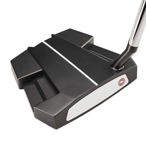 LEFT HANDED ODYSSEY ELEVEN TOUR LINED SLANT PUTTER 34 IN STROKE LAB 3GEN RED