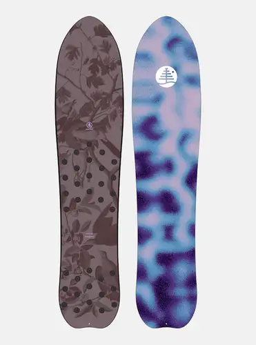 Burton Family Tree Backseat Driver Pow Surf Snowboard Without Bindings Directional 140 cm (New)