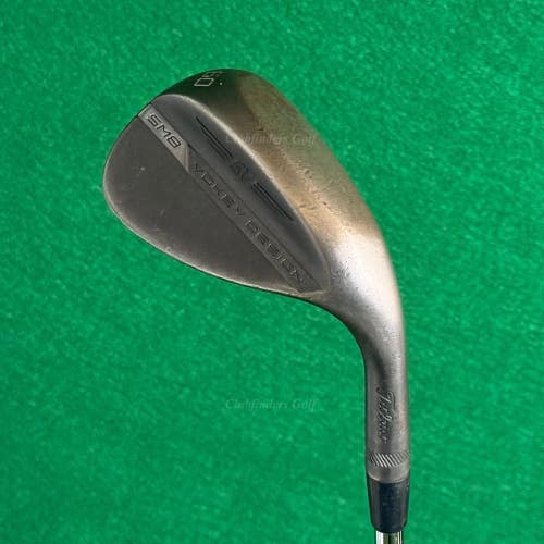 Titleist Vokey SM8 Jet Black 60-12D 60 Lob Wedge Vokey Design Steel Wedge Flex
