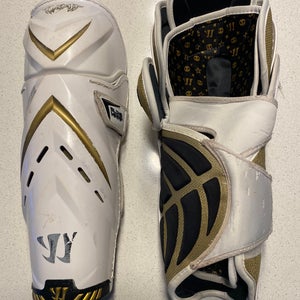Senior Warrior HITMAN 14" Shin Pads (Used)