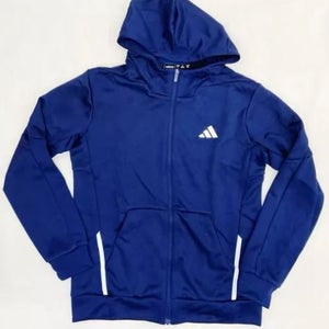 Adidas Navy Blue Men's Medium D4T Full Zip Sweatshirt (New)
