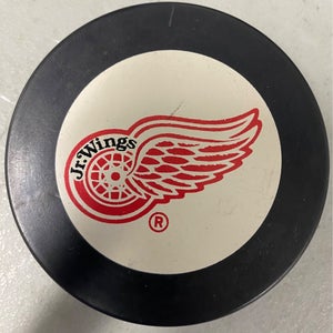 Detroit Jr Wings puck