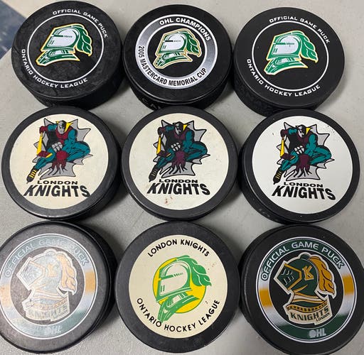 London Knights OHL official game pucks