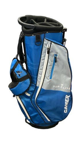 Used Top Flite GAMER Mens Stand Bag Royal Blue 11859-S000028057