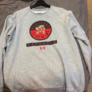 Gray Adult Unisex Medium Under Armour Sweatshirt (New)