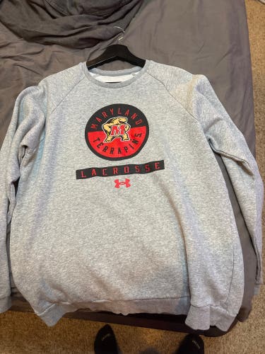 Gray Adult Unisex Medium Under Armour Sweatshirt (New)