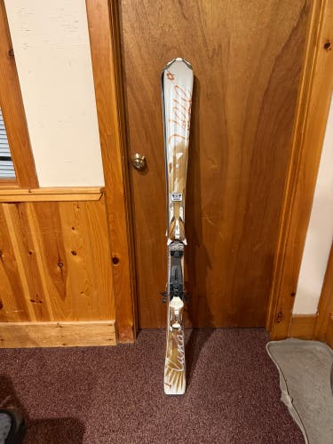 Women's Volkl Attiva 149 cm All Mountain Skis With Bindings Max Din 10 (Used)
