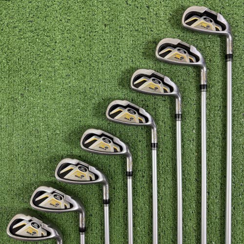 Cobra S2 Max Iron Set Aldila DVS-HL Lite Flex Senior Graphite 5-PW GW SW