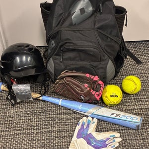 Easton Fs200 (-10) 28" Softball Starter Set