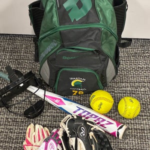 Easton Topaz (-10) 30" Softball Starter Set