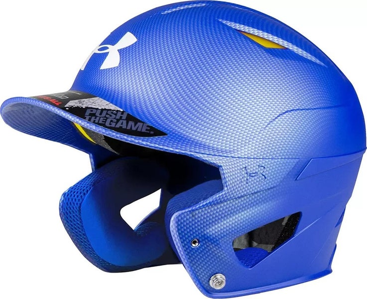 Under Armour Converge Adult Batting Helmets 6 1/2 - 7 1/2 Blue New Read