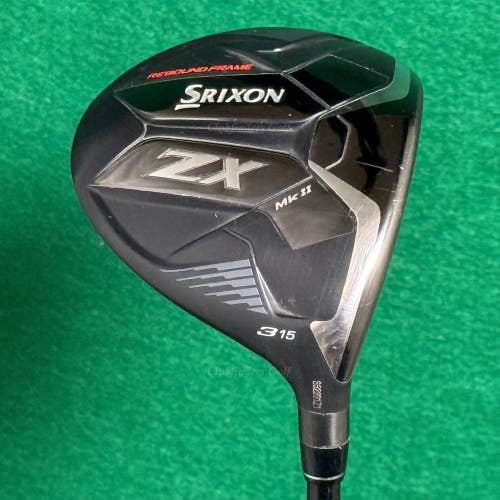 Srixon ZX MK II 15 Fairway Wood 3 Fujikura Ventus Red FW 5-A Seniors w/ HC