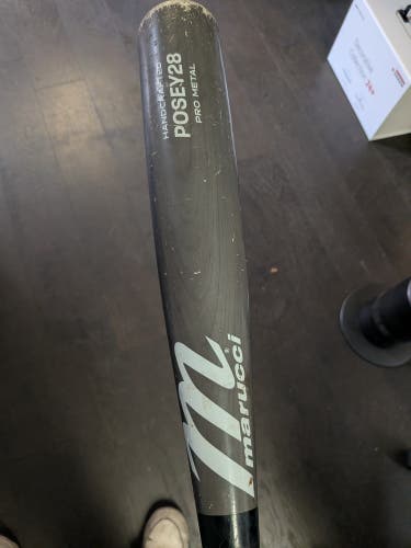 2022 Marucci Posey Pro Metal Alloy USSSA Certified Bat (-10) 20 oz 30" (Used)