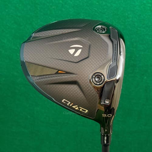 TaylorMade 2026 Qi4D 9 Driver Mitsubishi Chemical REAX HR50 Red Stiff w/ HC