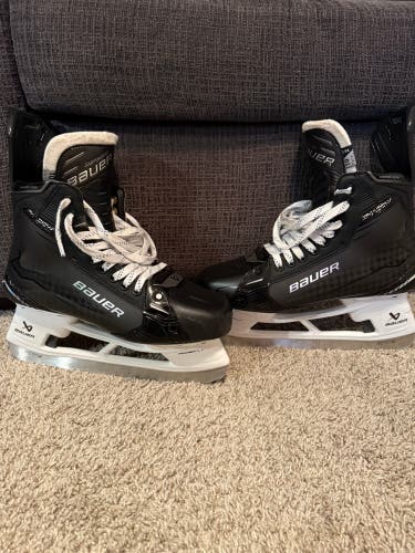 2024 Bauer Supreme Shadow Hockey Skates Regular Width 10 (Used) STEEL INCLUDED.