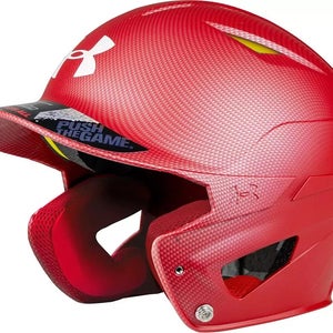 Under Armour Converge Adult Batting Helmets 6 1/2 - 7 1/2 Red New Read