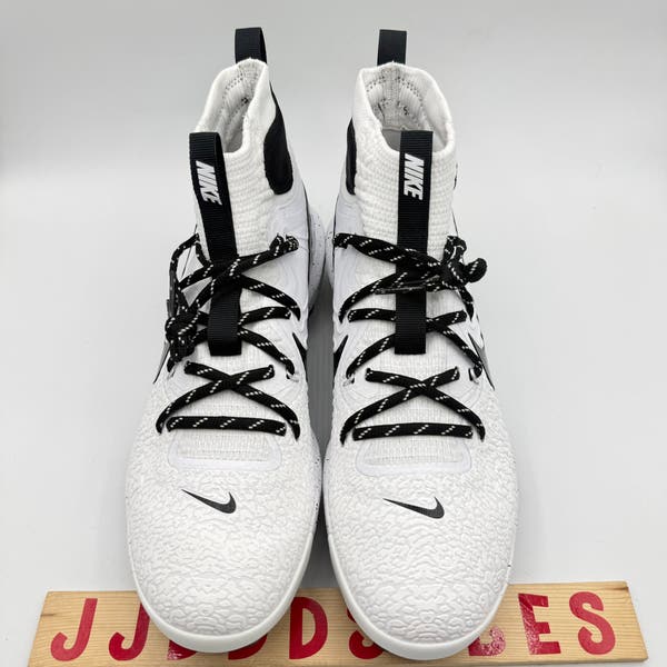 Nike Alpha Huarache NXT MCS White Black Baseball Cleats  display picture 3